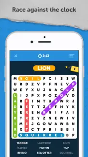 infinite word search puzzles iphone screenshot 1