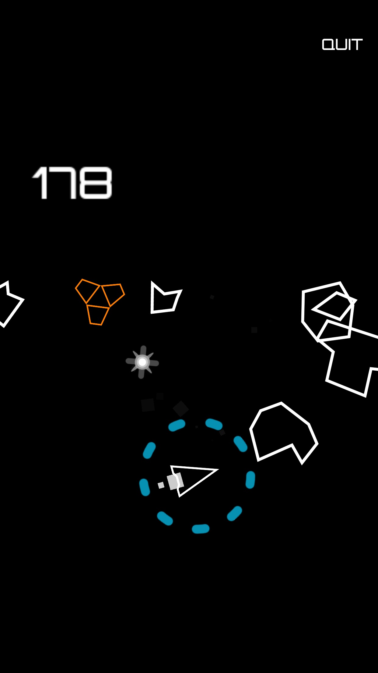 Screenshot do app Asteroid Commando