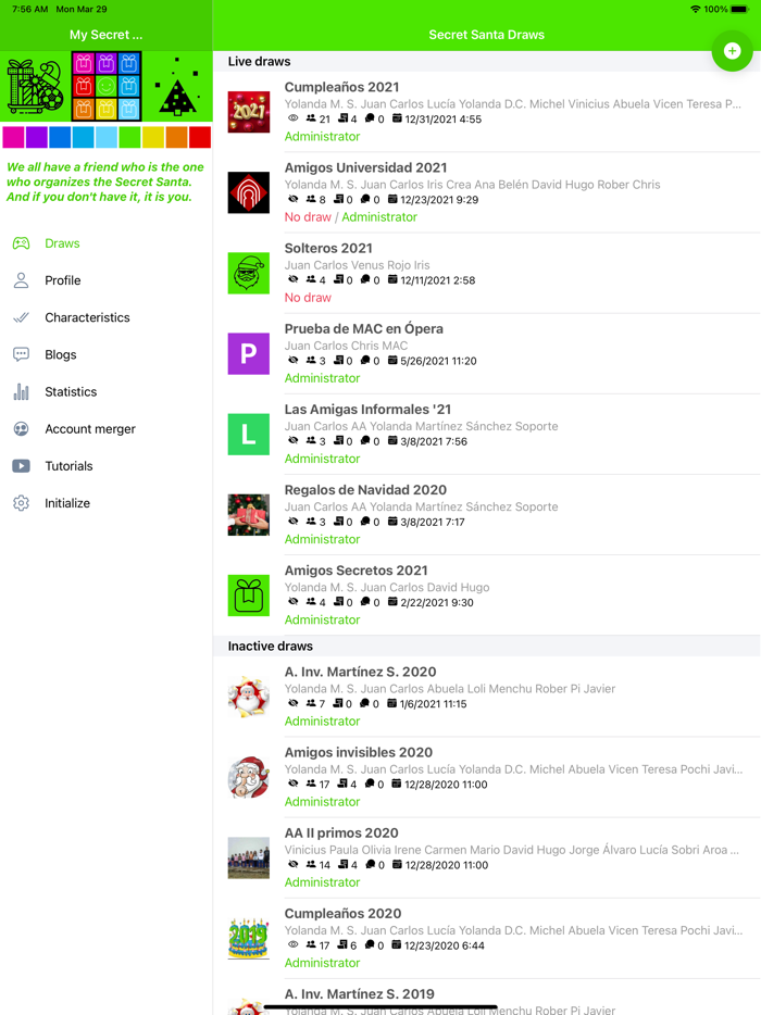 My Secret Santas Gift Exchange