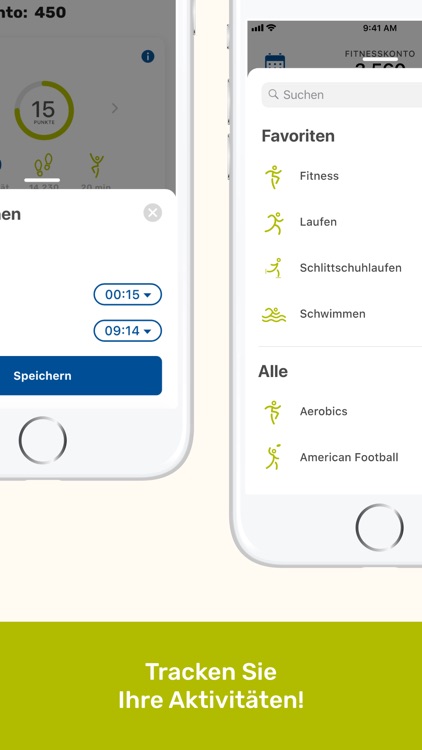 "Meine Fitness"-App der VKB