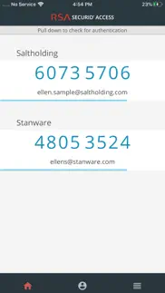 rsa securid authenticate iphone screenshot 1