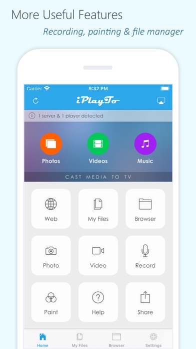 iPlayTo - Media Cast screenshot1