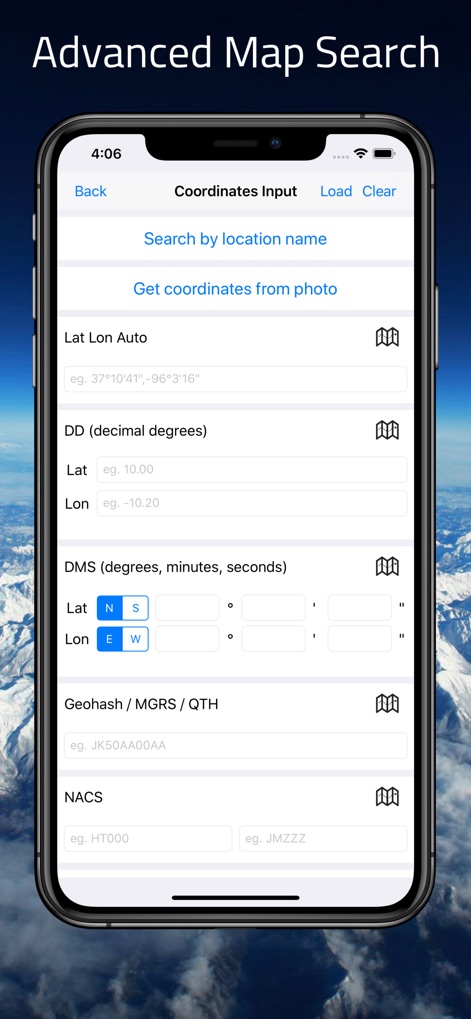 AddressFinder - Zipcode Lookup - Dieses Tool bietet vielseitige Suchmethoden für Koordinaten, darunter die manuelle Eingabe von Breiten- und Längengraden sowie die Suche nach Geohash-Codes.