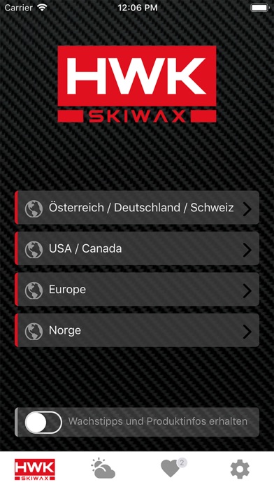 HWK Waxing Guide Screenshot