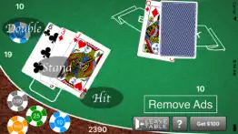 blackjack - casino style 21 iphone screenshot 4