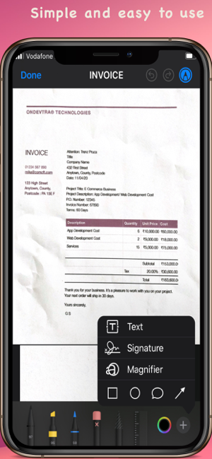 ‎PDF Scanner : Portable scanner Screenshot