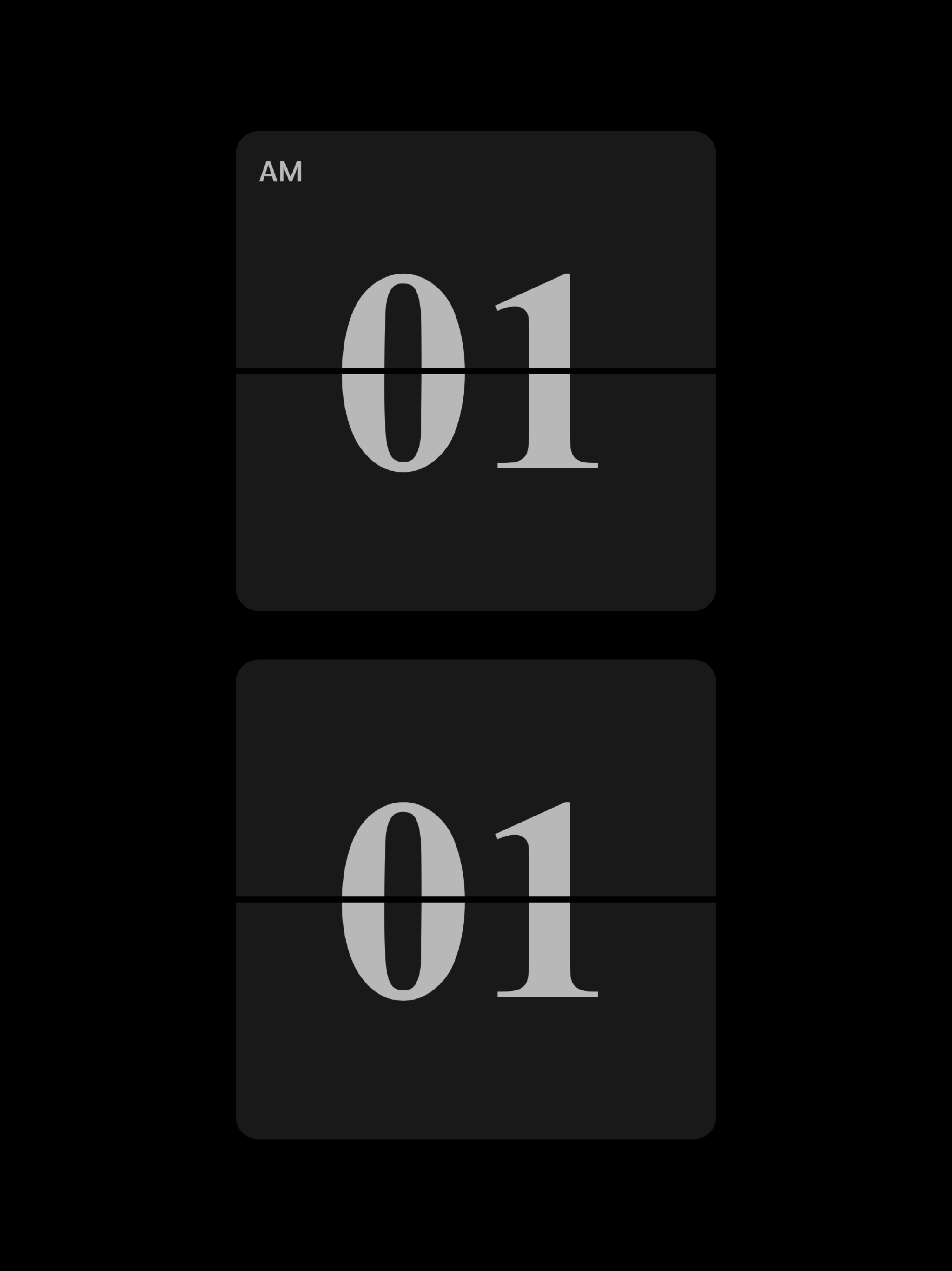 OneClock - A Simple Flip Clock screenshot 7
