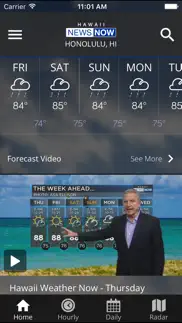 hawaii news now weather iphone screenshot 2