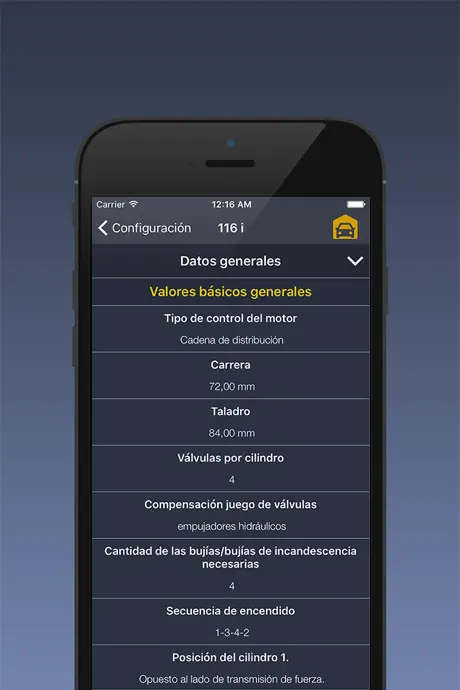 TechApp para BMW