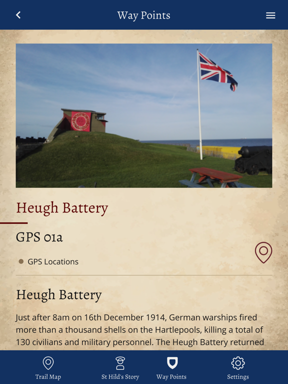 The Way of St Hild iPad screenshot 9 - Travel app