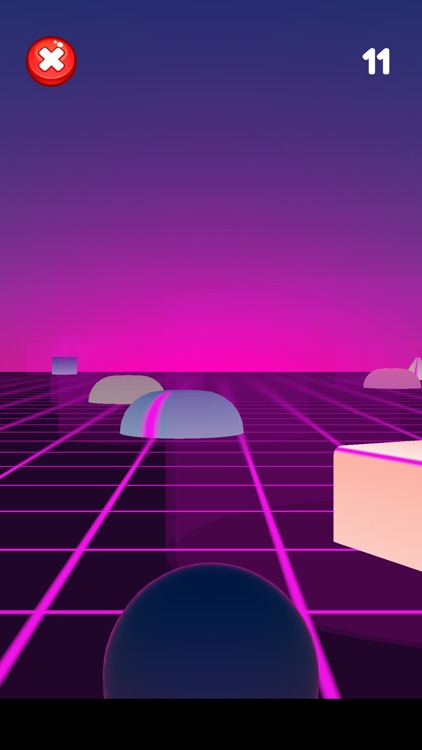 Vaporwave Race 3D - Watch Game screenshot-7