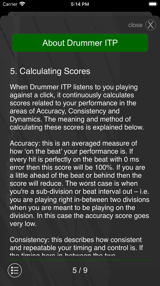 #9. Drummer ITP - Rudiment Trainer (iOS) 由: RT Sixty Ltd