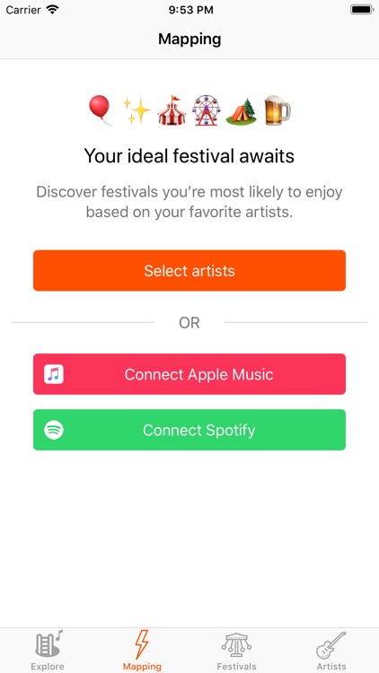 NEXFES - Find your next fest. by liyao chen