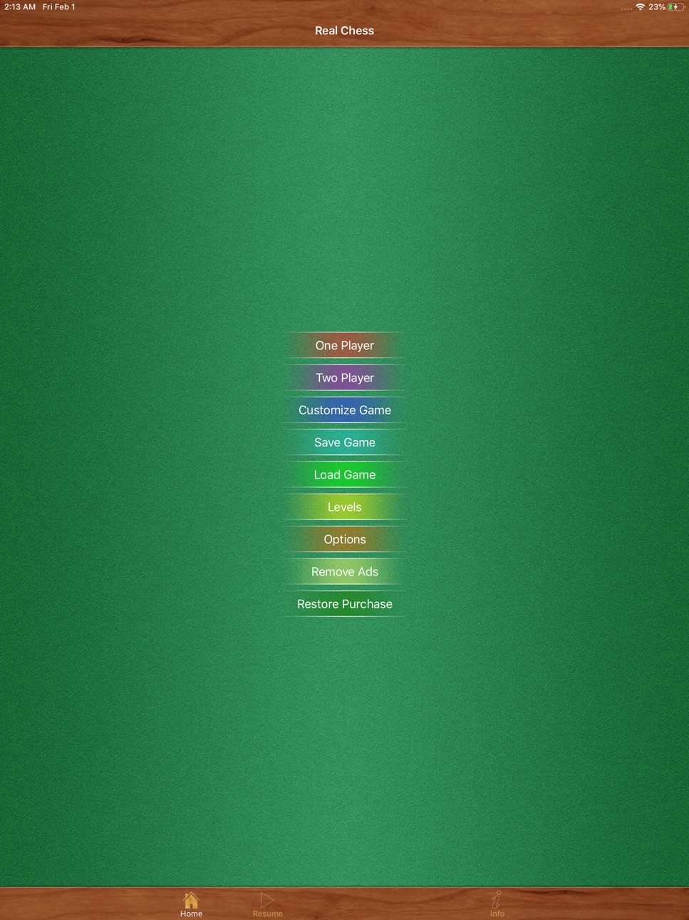 iPad screenshot