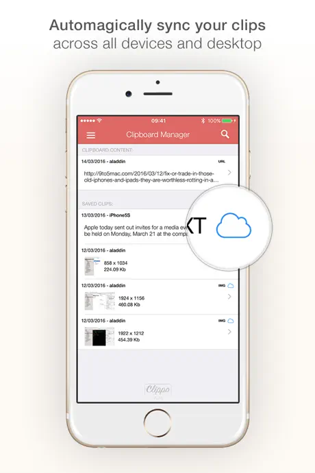 Clippo - Clipboard manager