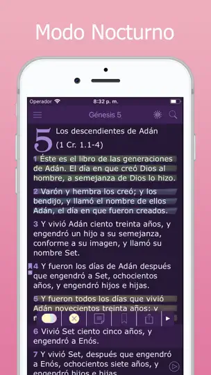 Captura de pantalla de Biblia De La Mujer En Español en iPhone 4