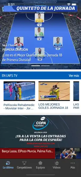 Game screenshot LNFS FUTSAL mod apk