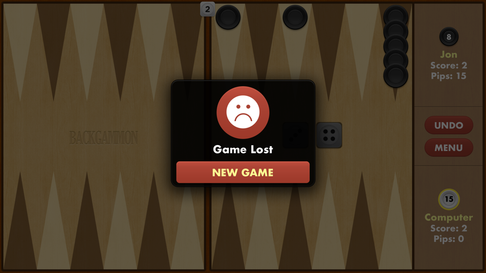 #8. Backgammon ∙ (iOS) By: Optime Software LLC