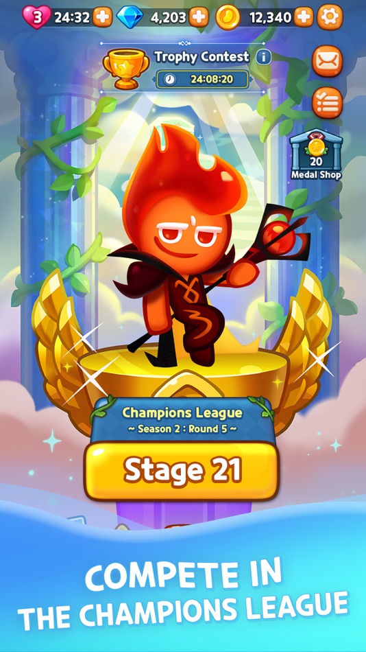 #7. Cookie Run: Puzzle World (iOS) Bởi: Devsisters