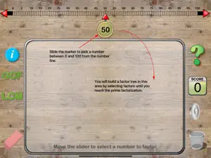 Prime Factorization Deluxe screenshot 1
