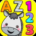 Letter-eating alphabet with funny animals! Free