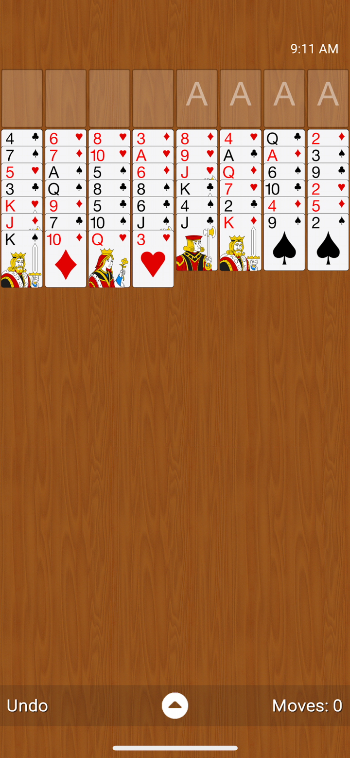 Free Cell Classic screenshot 1