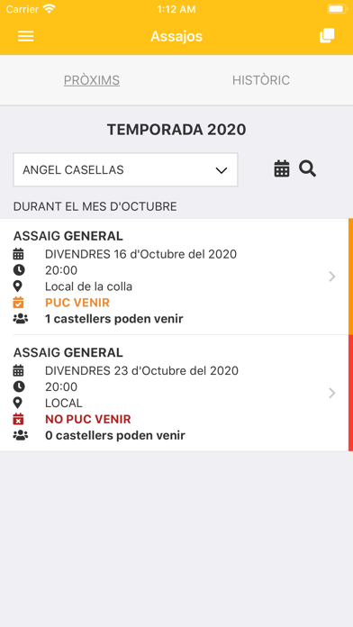 App screenshot