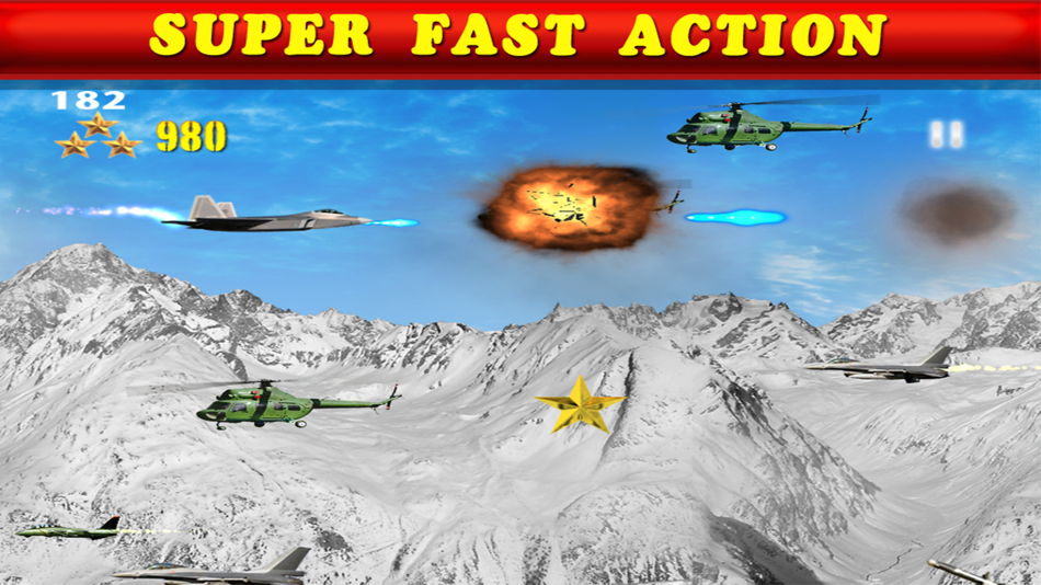 #2. Action Jet Fighter - War Game (iOS) Podle: Heinrich Tillack