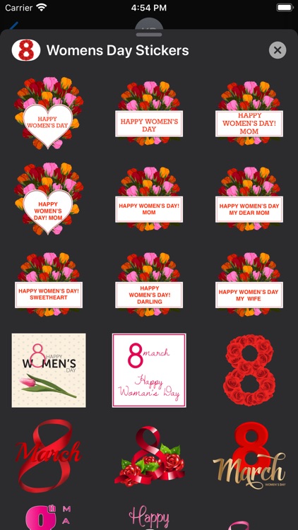 Happy Women's Day Sticker-Pack