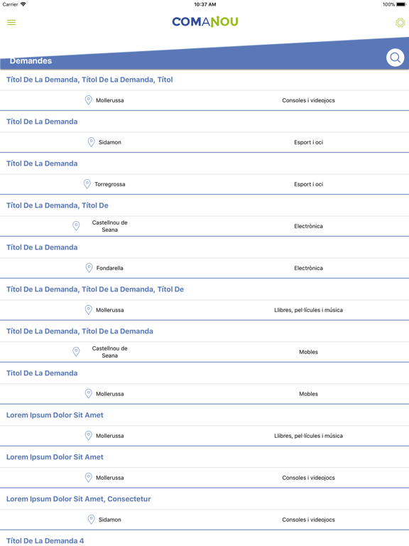 Screenshot #6 pour ComaNou