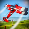 Icon Flying Jet Airplane Stunt