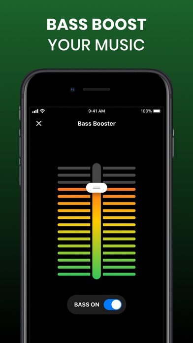 Screenshot #2 pour Bass Booster Volume Boost EQ