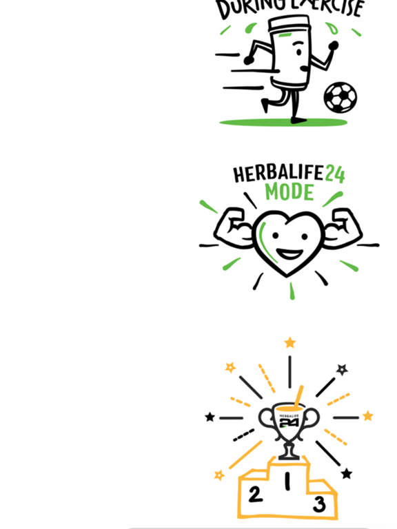 Screenshot #6 pour Herbalife Nutrition Stickers