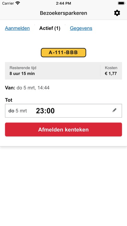 Bezoekersparkeren screenshot-3