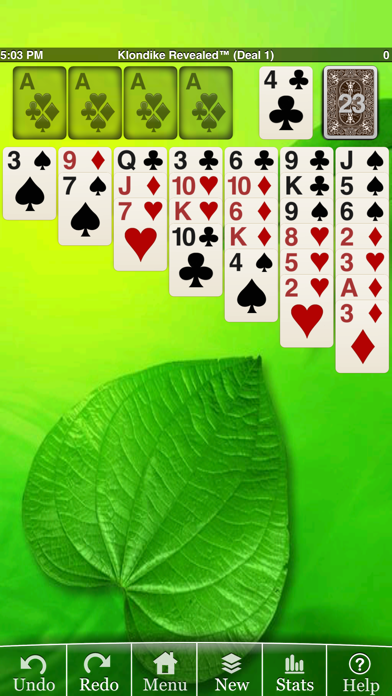 Eric's Klondike Solitaire Liteのおすすめ画像5