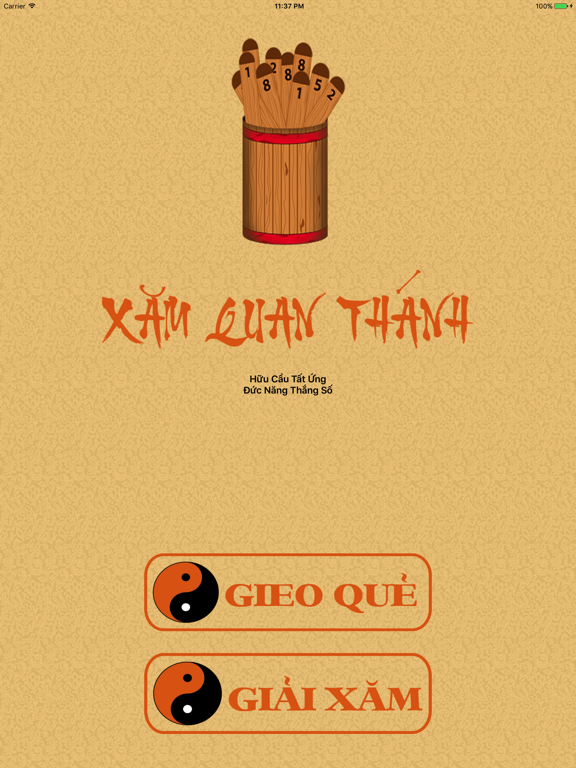 Screenshot #4 pour Xăm Quan Thánh