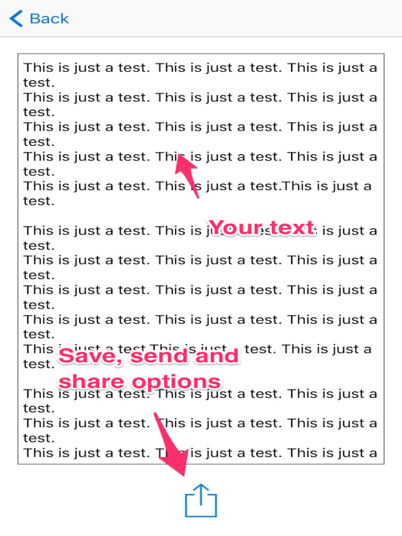Convert Image To Text Tool iPad screenshot