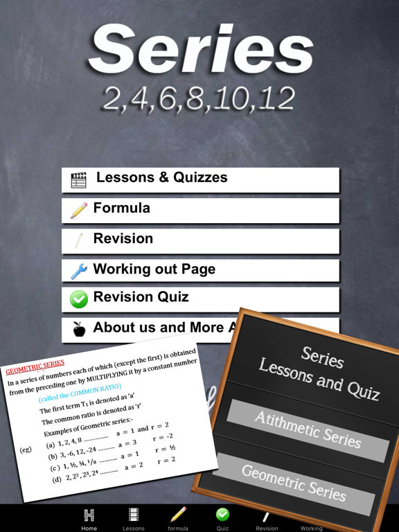 Screenshot #4 pour Series Mathematics