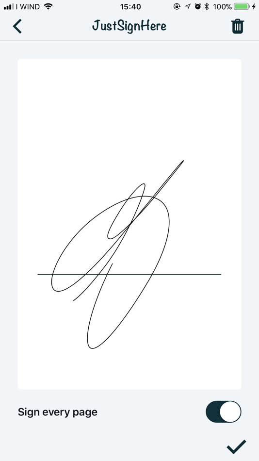 #3. Just Sign Here (iOS) 由: Tommaso Ferrari