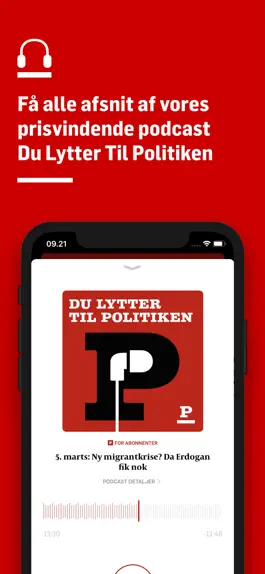 Game screenshot Politiken Podcast apk