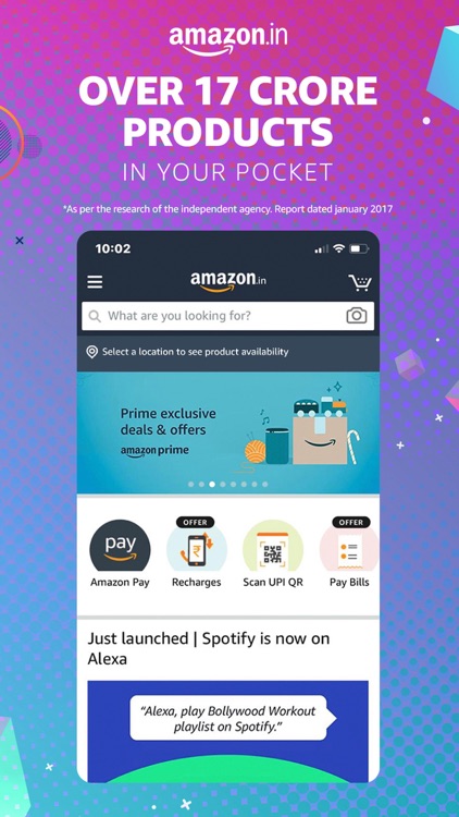 Amazon India - Shop and Pay