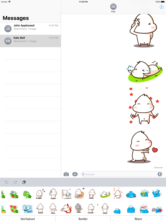 CatMoji - funny cat expresion iPad screenshot