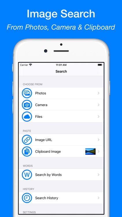 Reverse Image Search App