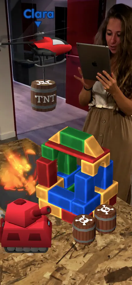 Playground AR: Physics Sandbox AR 积木应用截图