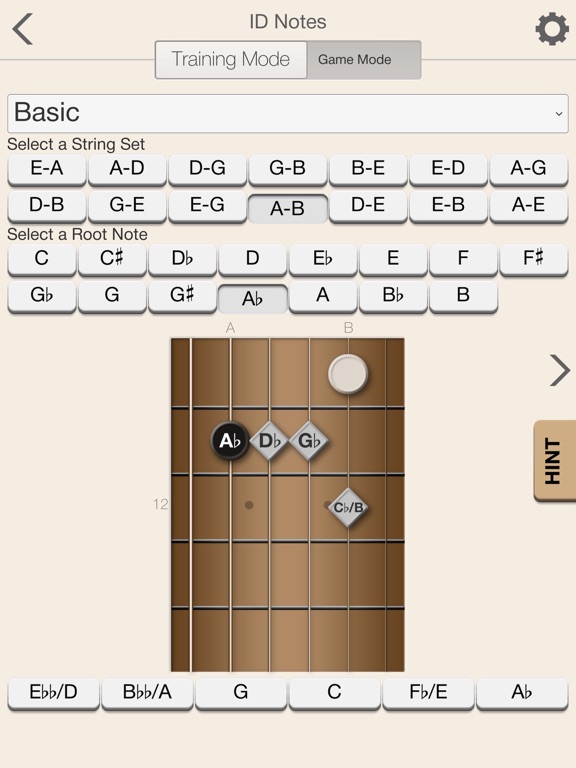 Screenshot #4 pour Guitar Intervals Unleashed