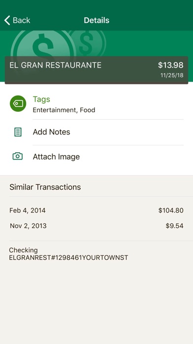 Parke Bank Mobile Screenshot