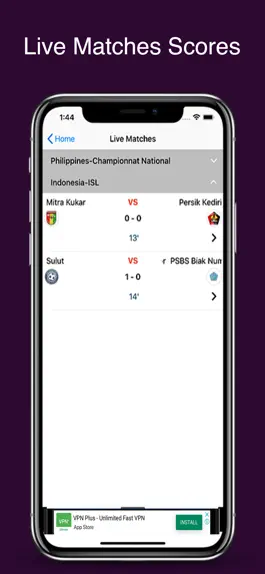 Game screenshot Football Live Scores. hack