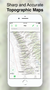Topo Maps screenshot