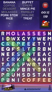 wordsearch christmas hd iphone screenshot 2