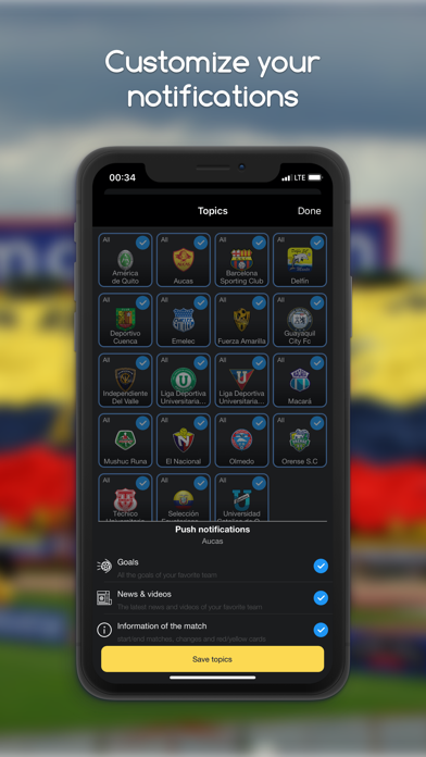 futbol Ecuador Screenshot